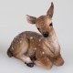 Reh liegend13cm Winterzeit
