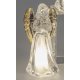 Engel mit Licht 10cm Acryl-gold