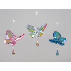 Hängedeko Schmetterling 25cm Acryl - Lüster