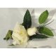 Tischdeko Rose 10cm creme