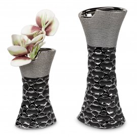 Vase hoch Premium-Black