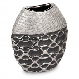Vase bauchig 20cm Premium-Black