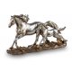 Pferdegruppe Antik-Silber