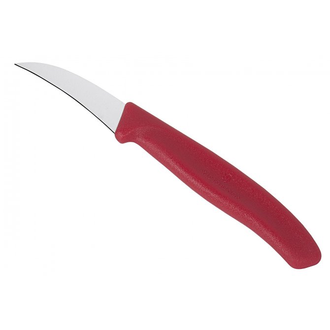 Gemüsemesser 6cm rot