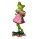 Frosch in Dirndl