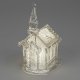 Winterkirche 25cm Acryl mit Licht