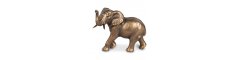 Elefant 23cm Antik-Gold