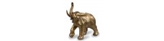 Elefant 32cm Klassik-Gold