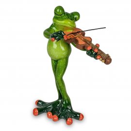 Frosch mit Geige