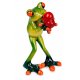 Frosch mit Herz in Händen