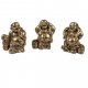 Buddha 15cm Antik-Gold