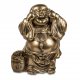 Buddha 15cm Antik-Gold