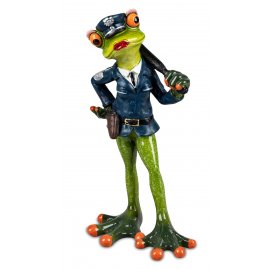 Frosch Polizistin