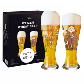 Weizenbierglas 2er-Set 2021/002