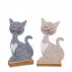 Katze sitzend 20cm Filz