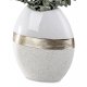 Vase oval Goldband