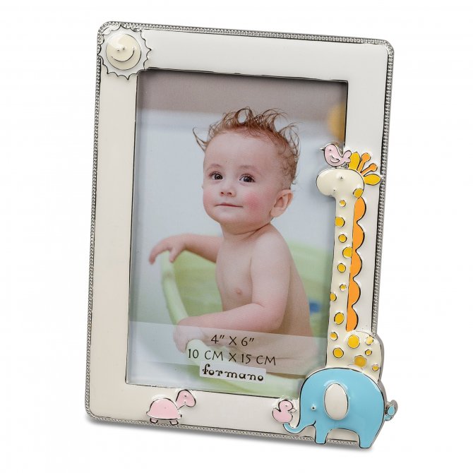 Fotorahmen Baby 10x15 Giraffe