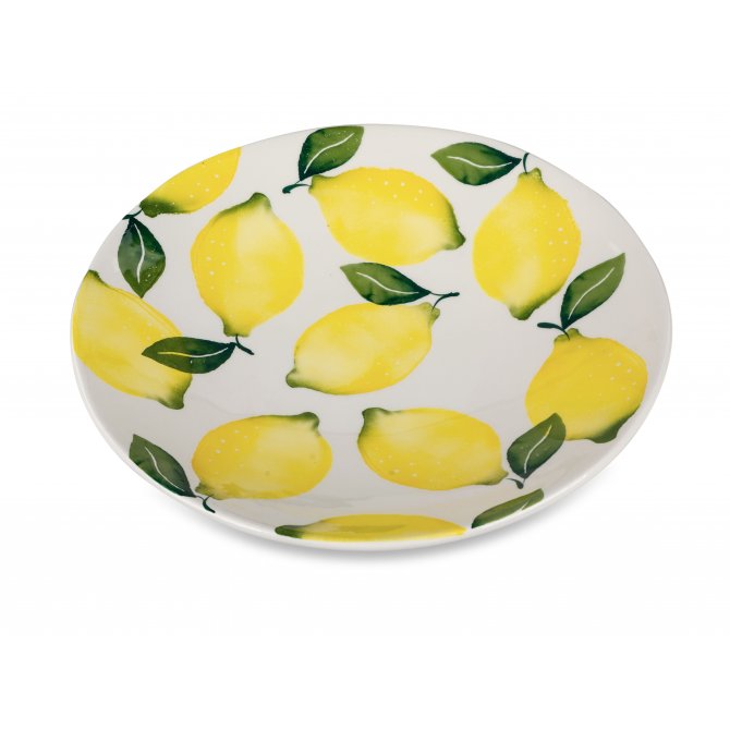 Schale flach 30cm Lemon-Garten