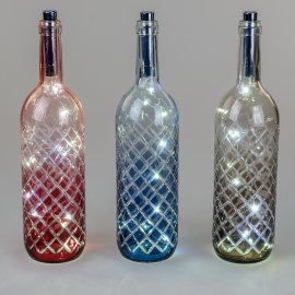 Flasche mit LED