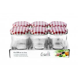 Konfitürengläser 230ml 6er Pack