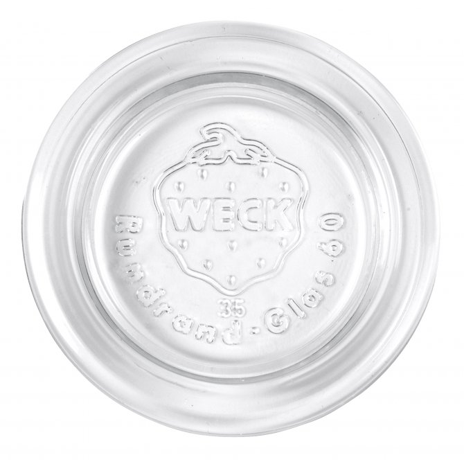 Rundranddeckel 60 mm Weck