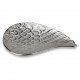 Deko-Schale Flügel silber