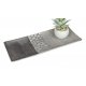 Deko-Schale 30cm silber-grau