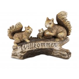 Eichhörnchen 40cm 'Willkommen'