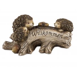 Igelgruppe 42cm 'Willkommen'