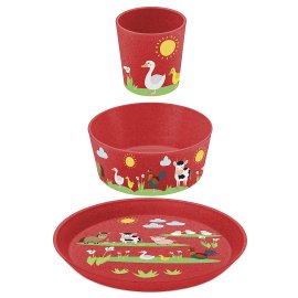 Kindergeschirr "Farm" 3tlg
