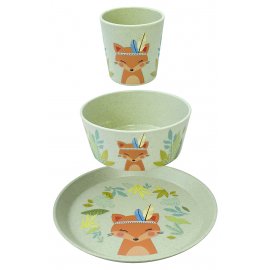 Kindergeschirr "Fuchs Harry" 3tlg.