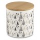 Dose mit Holzdeckel 11cm Baum modern