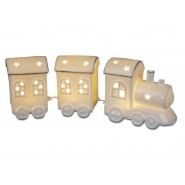 Zug mit LED Porzellan