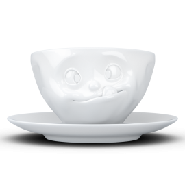 KaffeeTasse - lecker weiß