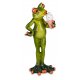 Frosch Lady mit Eis