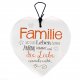 Hängeherz 15cm Familie - Liebe