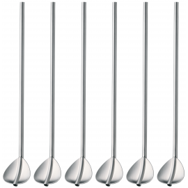 Trinkhalm/Cocktaillöffel-Set, 6-teilig WMF