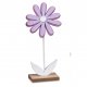 Blume 21cm Holz auf Sockel