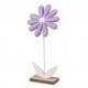 Blume 26cm Holz auf Sockel