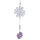 Hängedeko Blume 40cm Holz