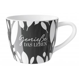 Maxibecher 'Genieße das Leben'