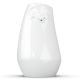 Vase - entspannt weiß