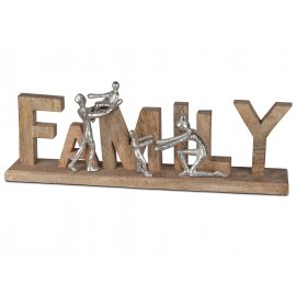 Family 54cm Alu Mango-Holz