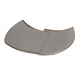 Deko-Schale 26cm Sand-Gold