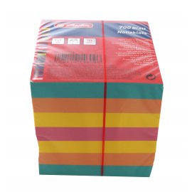 Notizklotz 9cm farbig