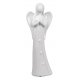 Engel betend Creme-Weiss