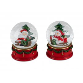 Schüttelkugel 9cm Weihnachten