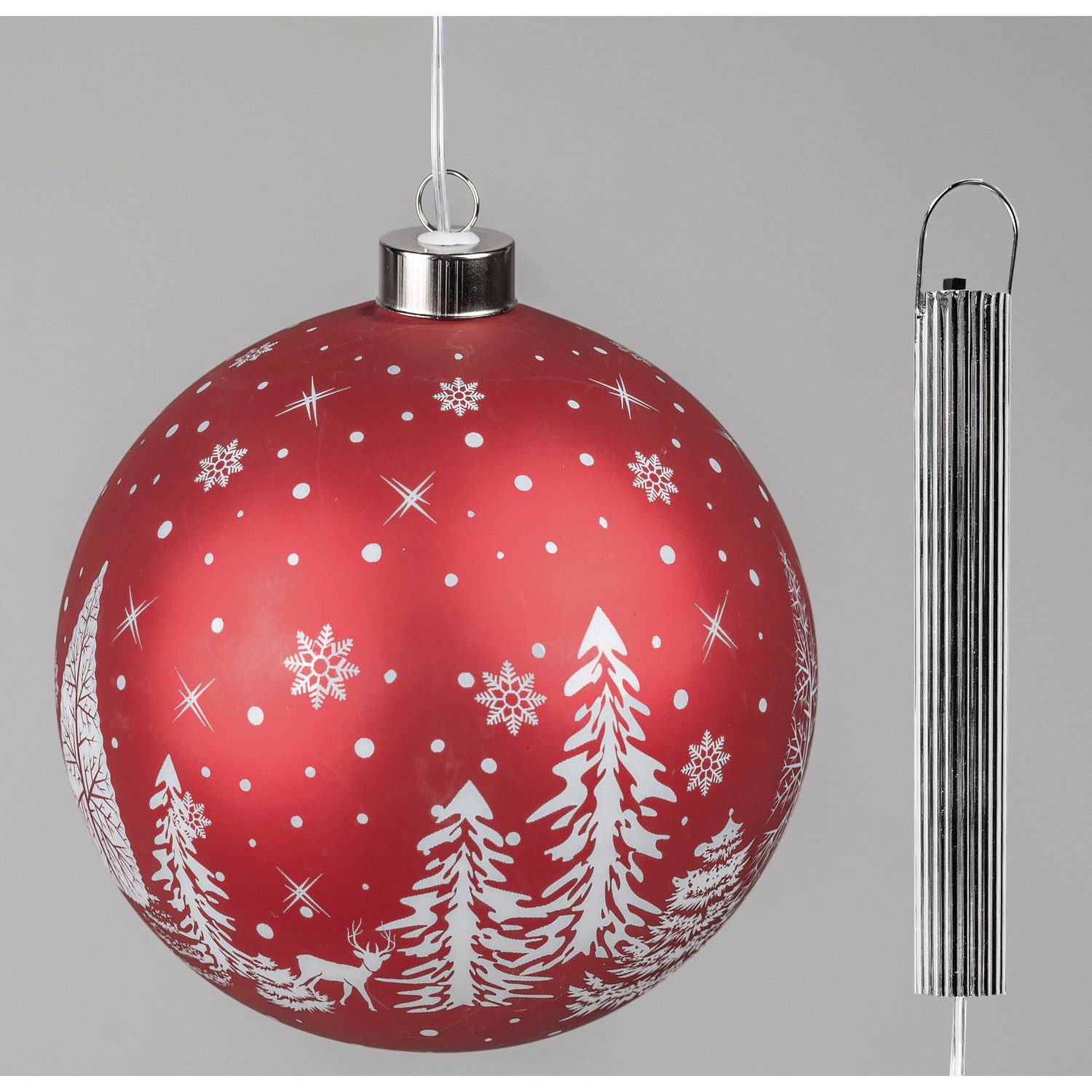 Hängedeko Kugel Winterland LED - Geschenkhaus Bellm