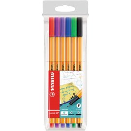 Fineliner point 88 - 6er Pack