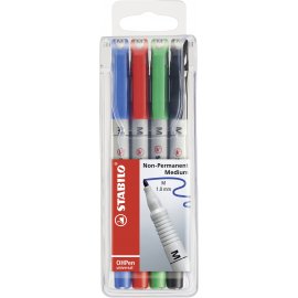 Folienstift OHPen universal wasserlöslich medium 4er